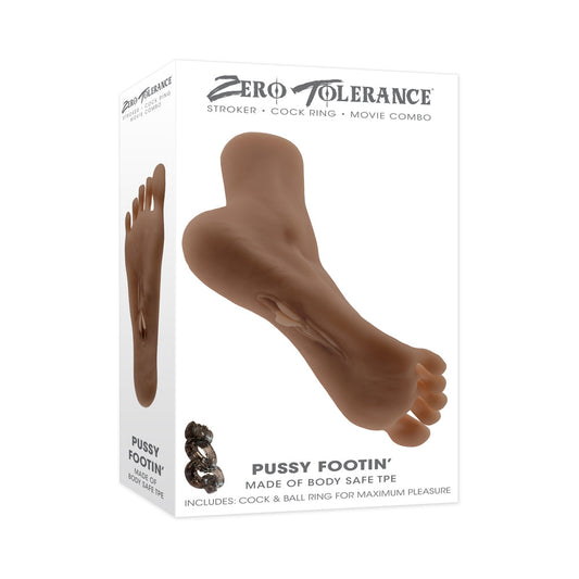 ZERO TOLERANCE - PUSSY FOOTIN MASTURBATOR TPE DARK