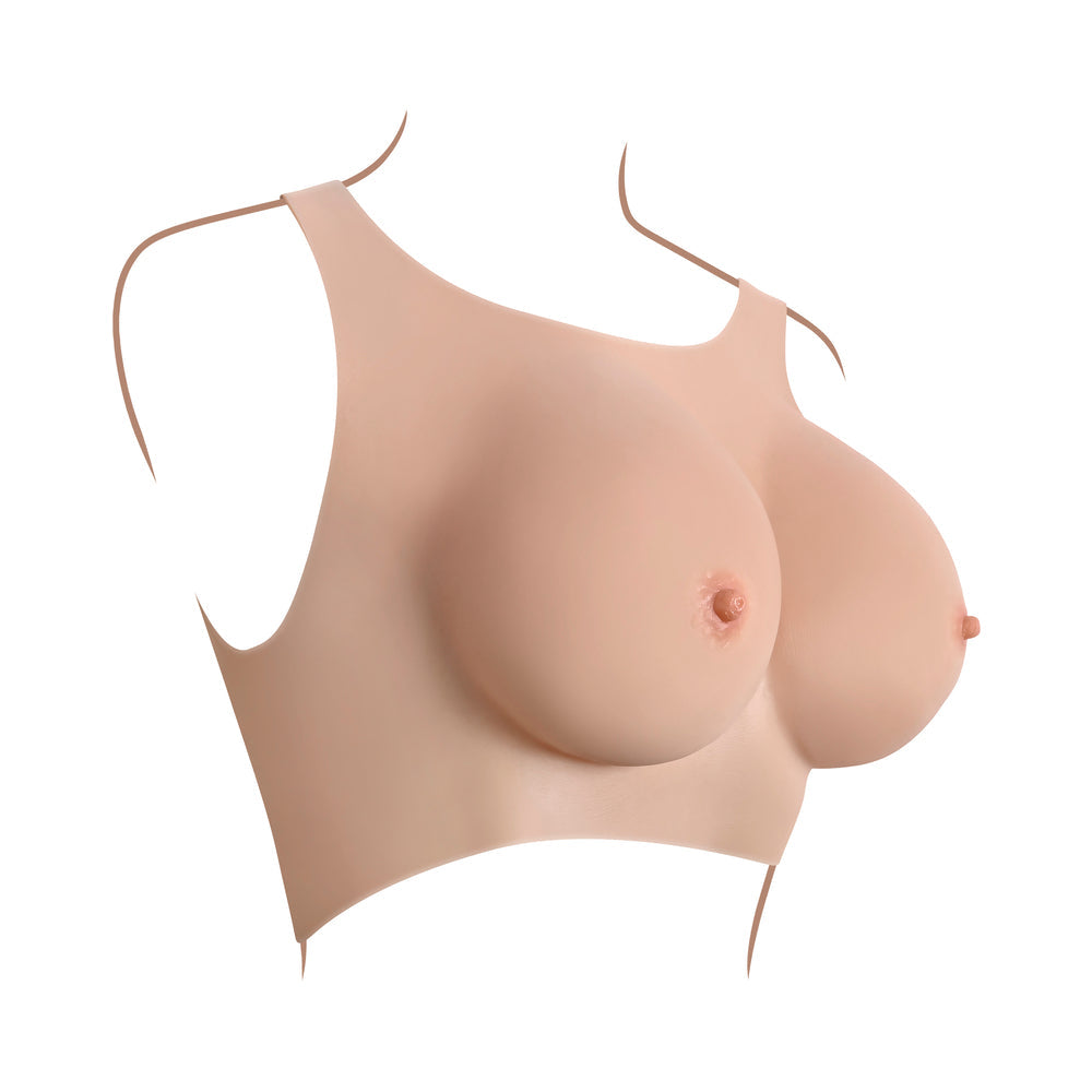 GENDER X - UNDERGARMENTS PLATE C-CUP SILICONE LIGHT