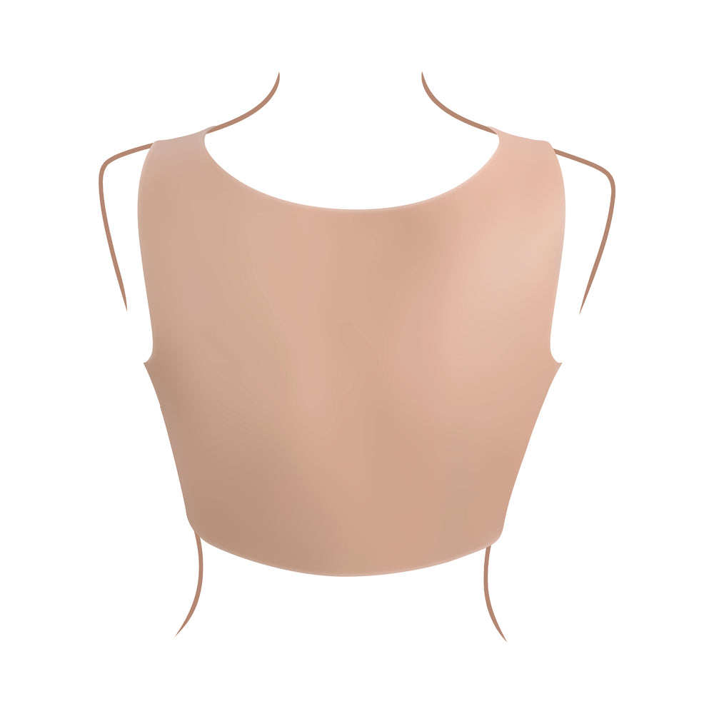 GENDER X - UNDERGARMENTS PLATE C-CUP SILICONE LIGHT