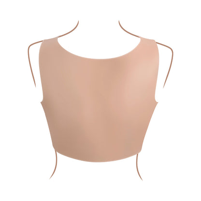 GENDER X - UNDERGARMENTS PLATE C-CUP SILICONE LIGHT