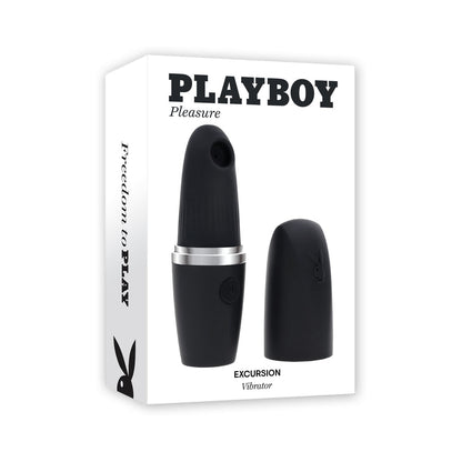 PLAYBOY - EXCURSIÓN VIBRADOR DE SUCCIÓN RECARGABLE DE SILICONA 2AM