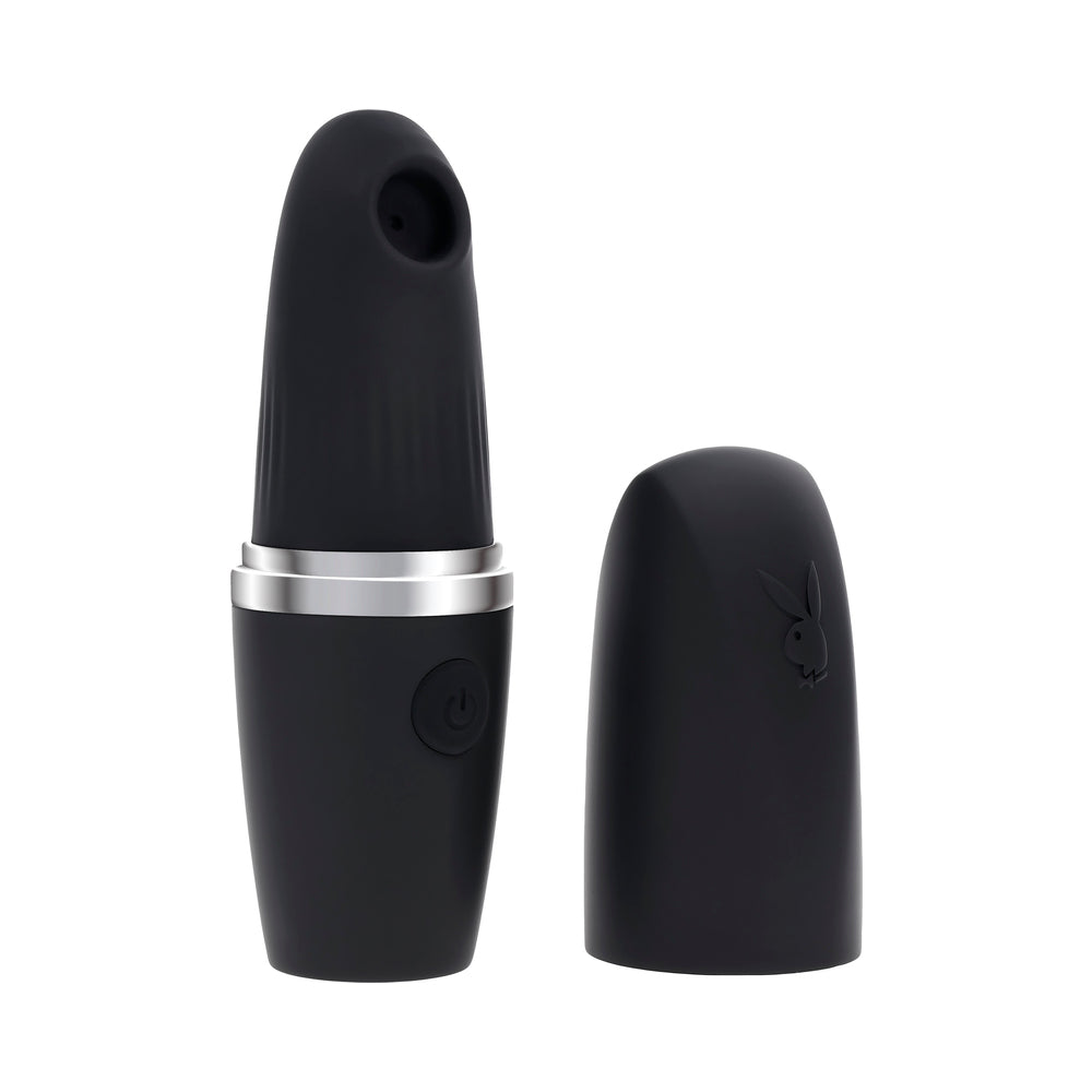 PLAYBOY - EXCURSIÓN VIBRADOR DE SUCCIÓN RECARGABLE DE SILICONA 2AM