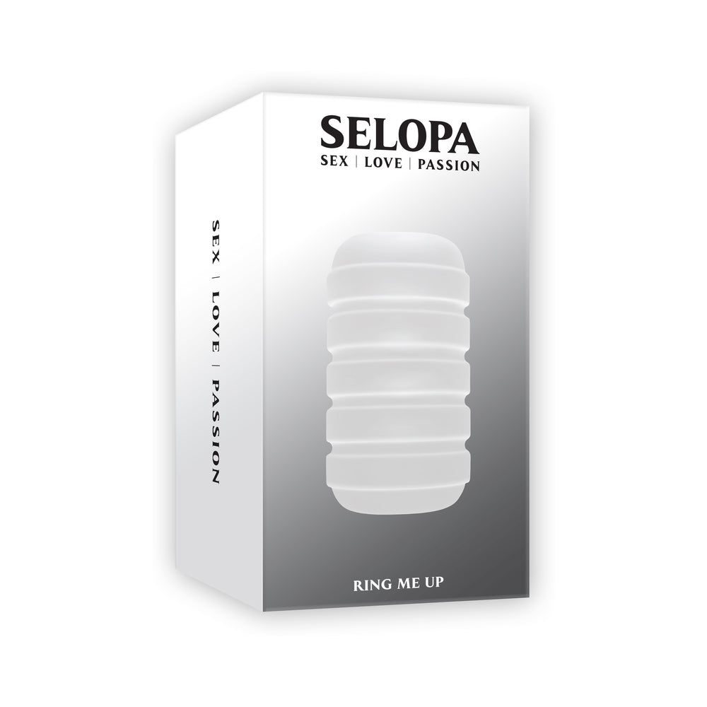 SELOPA - ANILLO DE MASTURBACIÓN STROKER TPE TRANSPARENTE