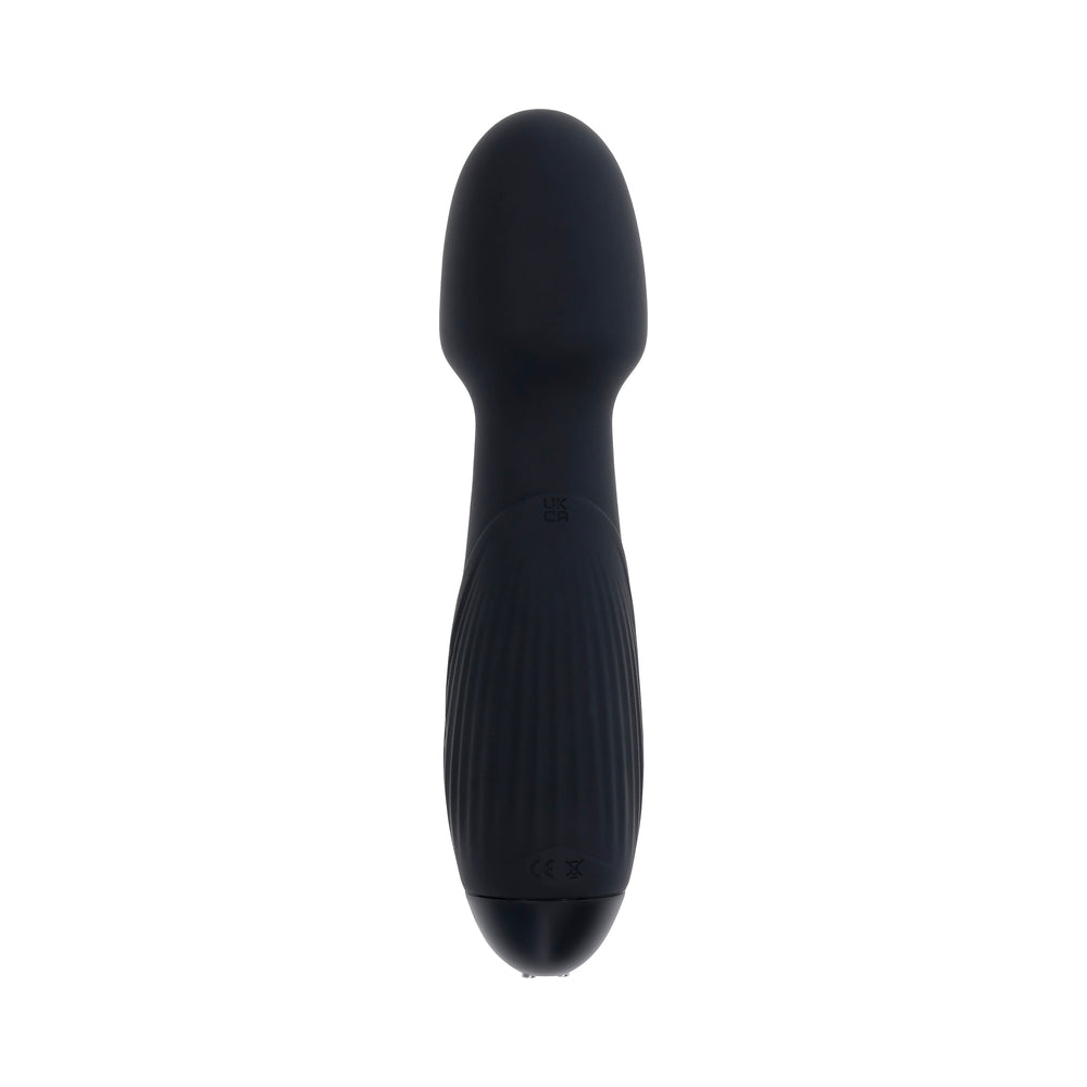 SELOPA - POWER TRIP RECHARGEABLE VIBRATING WAND SILICONE BLACK