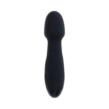 SELOPA - POWER TRIP RECHARGEABLE VIBRATING WAND SILICONE BLACK