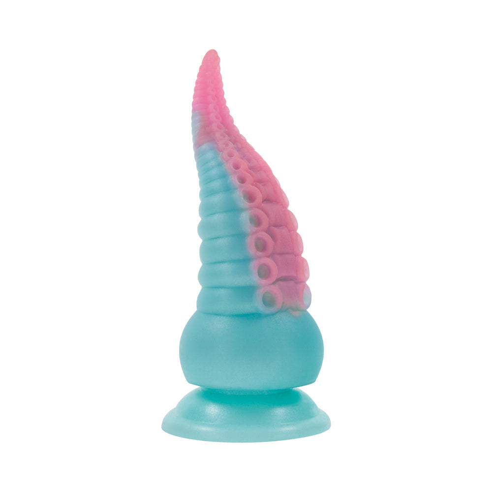 SELOPA - STUCK ON YOU RECHARGEABLE VIBRATING DILDO SILICONE MULTICOLOR