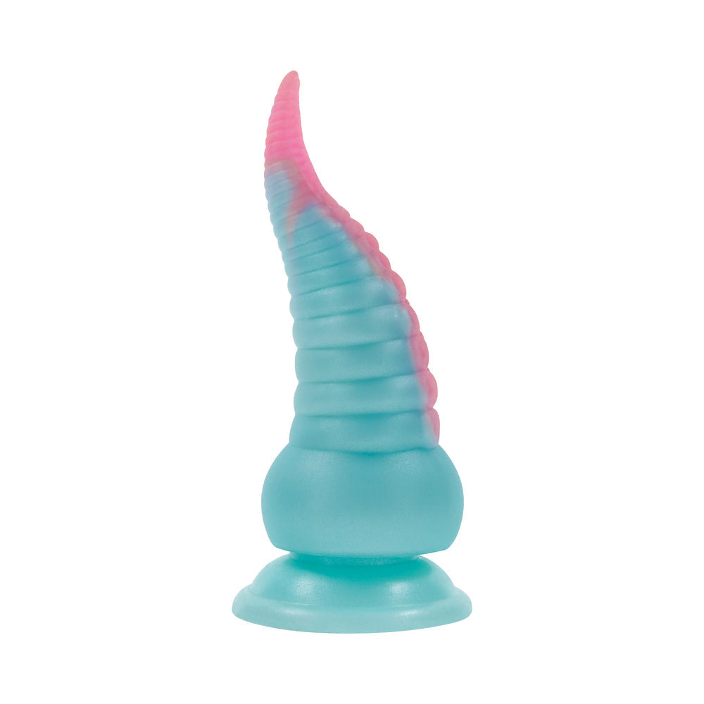 SELOPA - STUCK ON YOU RECHARGEABLE VIBRATING DILDO SILICONE MULTICOLOR
