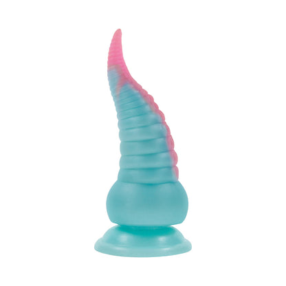 SELOPA - STUCK ON YOU RECHARGEABLE VIBRATING DILDO SILICONE MULTICOLOR