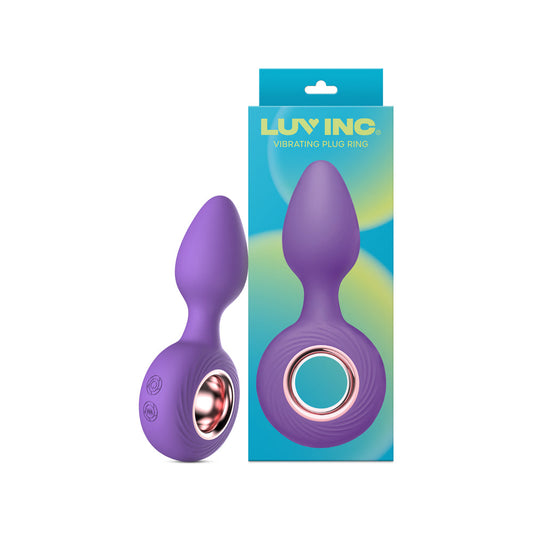 LUV INC VR14: PLUG RING VIBE PURPLE