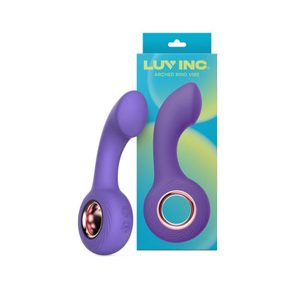 LUV INC AV23: ARCHED RING VIBE PURPLE