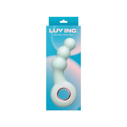 LUV INC BR15: BEADED RING VIBE GREEN