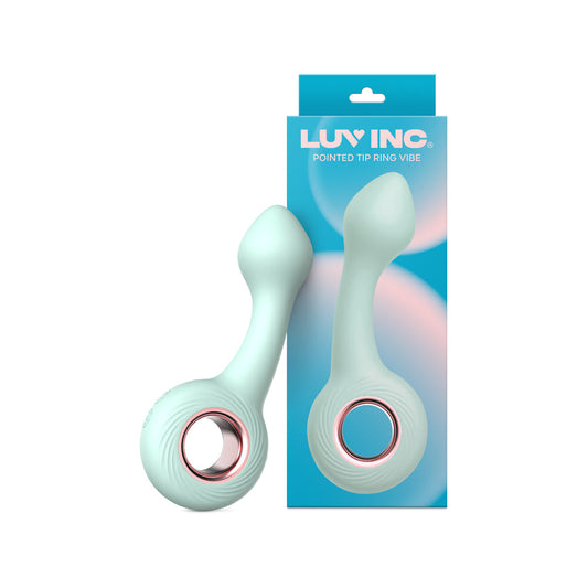 LUV INC PT16: POINTED TIP RING VIBE GREEN