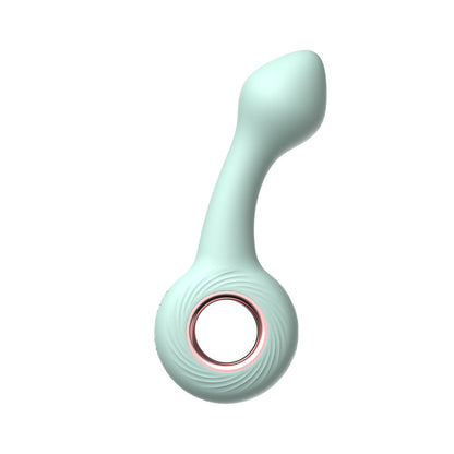 LUV INC PT16: POINTED TIP RING VIBE GREEN