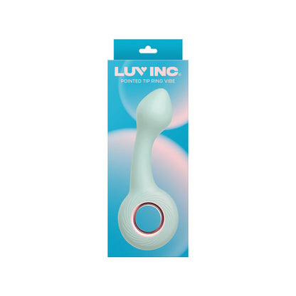 LUV INC PT16: POINTED TIP RING VIBE GREEN