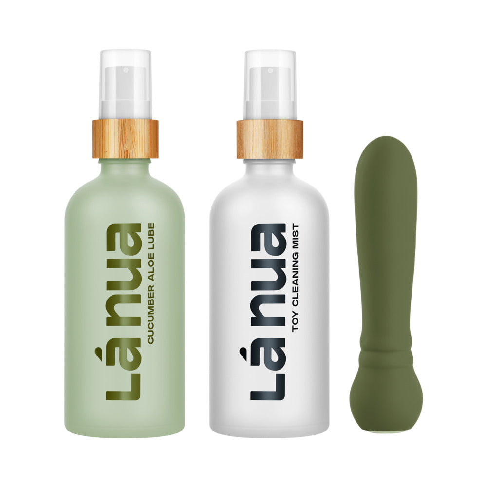 LA NUA GIFT BAG 5 ULTRA BULLET + 100ML MIST TOY CLEANER + 100ML CUCUMBER ALOE LUBE
