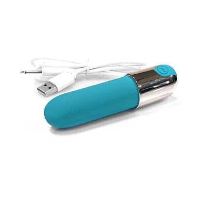 NIXIE SMOOCH RECHARGEABLE LIPSTICK VIBRATOR BLUE OMBRE