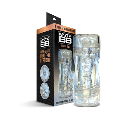 MSTR B8 IN THE CLEAR DOUBLE DATE DUAL END STROKER
