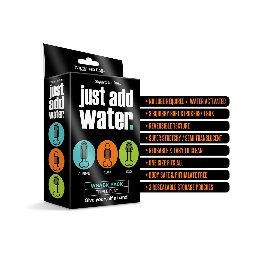 JUST ADD WATER WHACK PACK TRIPLE PLAY