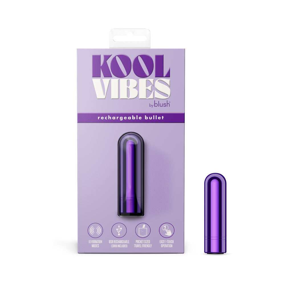 KOOL VIBES RECHARGEABLE MINI BULLET GRAPE