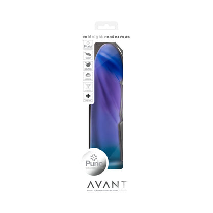 AVANT MIDNIGHT RENDEZVOUS 7.5 IN. DILDO OCEAN BLUE