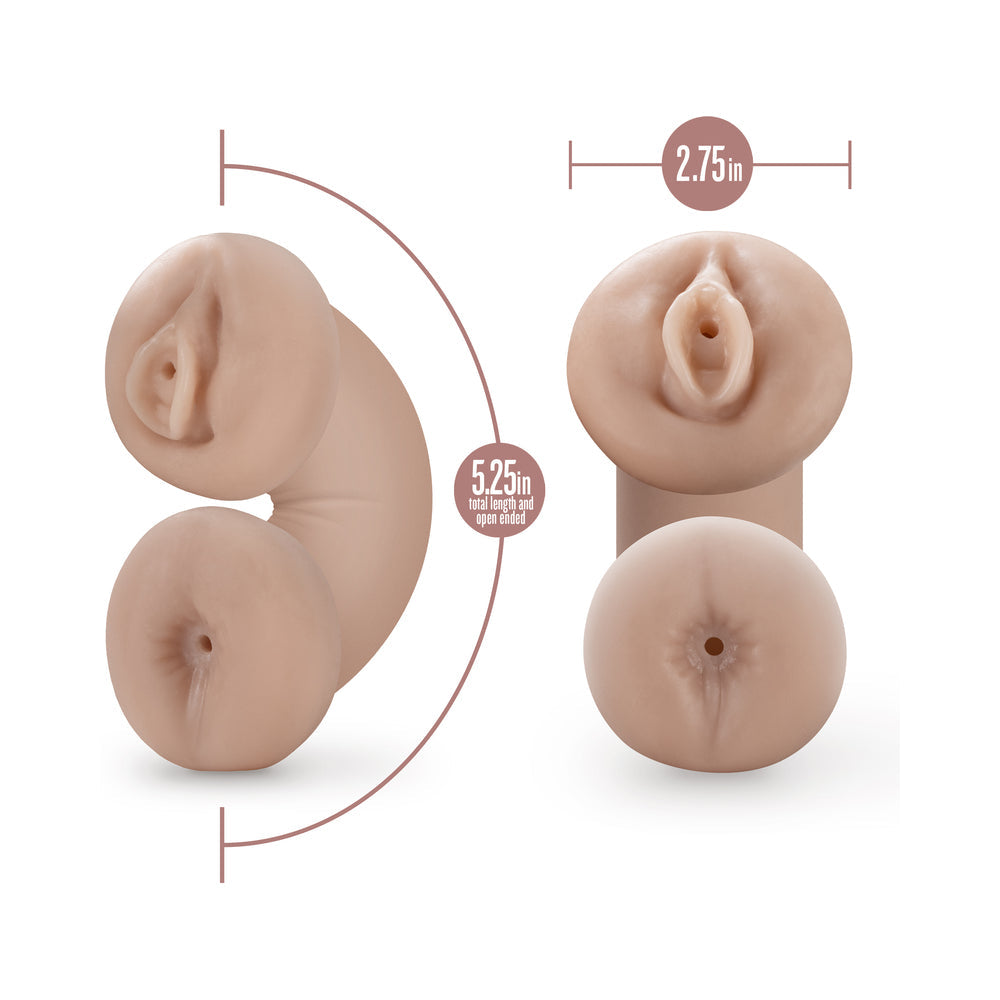 ENLUST TASHA SOFT AND WET GLOW-IN-THE DARK STROKER BEIGE