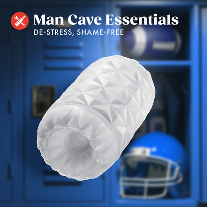 BLUSH - RIZE REAKT SELF-LUBRICATING STROKER WHITE