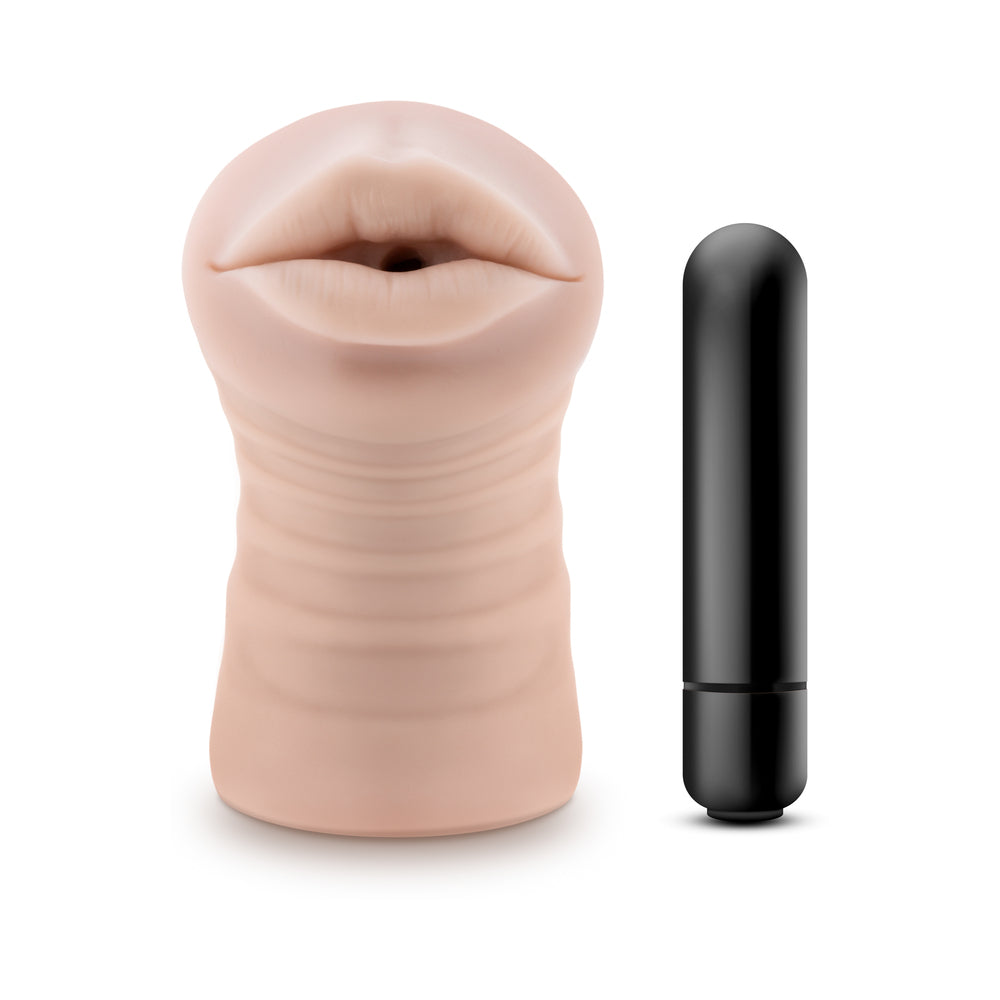ENLUST NICOLE VIBRATING STROKER BEIGE