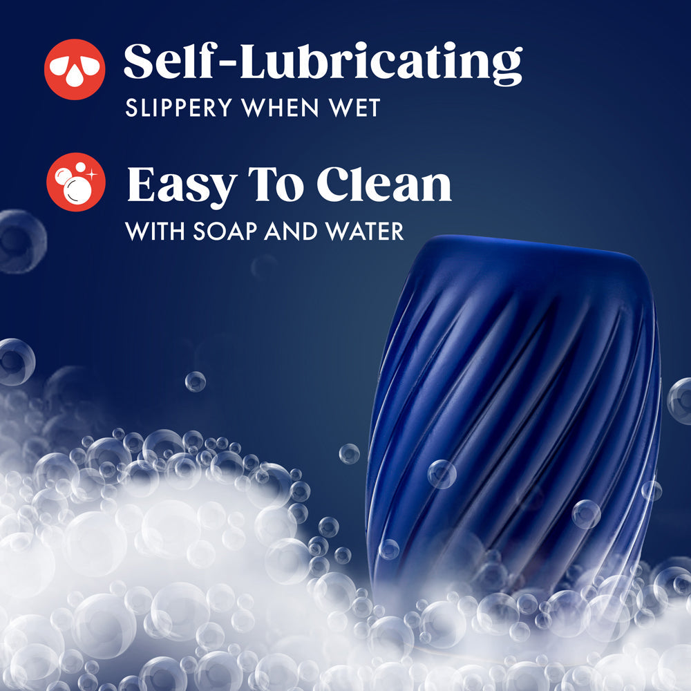 RIZE TURBINE SELF-LUBRICATING STROKER BLUE