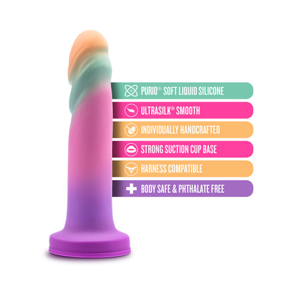AVANT SUNRISE GAZE 7.5 IN. DILDO SHERBET