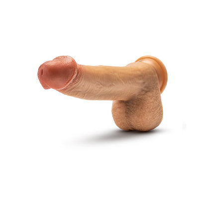 DR. SKIN SILICONE DR. PHILLIPS THRUSTING DILDO 8.5 IN. TAN