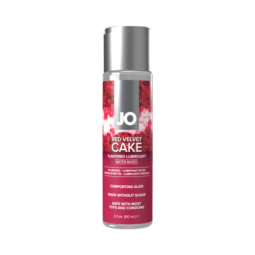 JO RED VELVET CAKE FLAVORED WATER-BASED LUBRICANT 2 OZ.