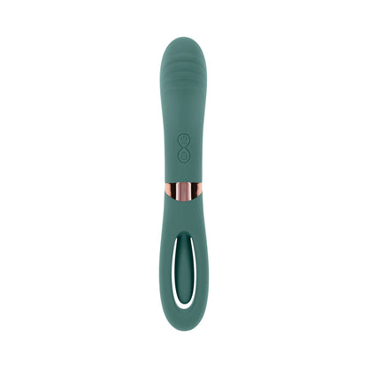 EVOLVED CHICK FLICK RECHARGEABLE VIBRATOR WITH FLICKER SILICONE MINT