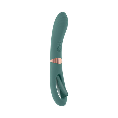 EVOLVED CHICK FLICK RECHARGEABLE VIBRATOR WITH FLICKER SILICONE MINT