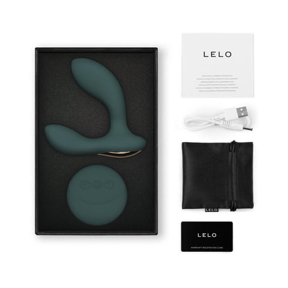 LELO HUGO 2 PROSTATE MASSAGER WITH REMOTE GREEN