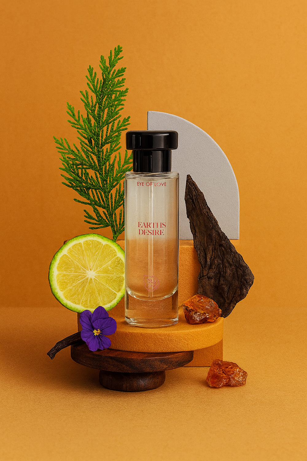 EYE OF LOVE - BLOOM ATTRACT HER PHEROMONE PARFUM EARTH''S DESIRE 1 OZ.