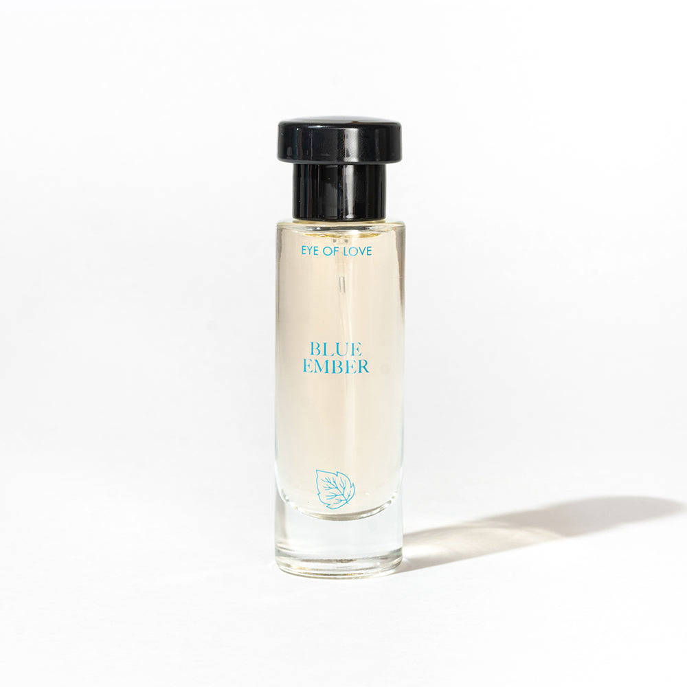 EYE OF LOVE - PERFUME DE FEROMONAS PARA ATRAER MUJERES BLOOM BLUE EMBER 1 OZ.