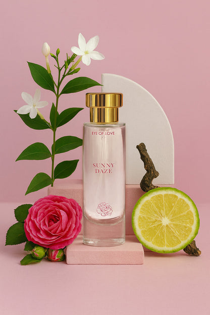 EYE OF LOVE - BLOOM ATTRACT HIM PHEROMONE PARFUM SUNNY DAZE 1 OZ.