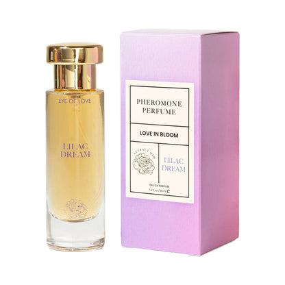 EYE OF LOVE - BLOOM ATTRACT HIM PHEROMONE PARFUM LILAC DREAM 1 OZ.