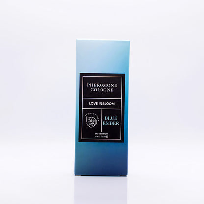 EYE OF LOVE BLOOM ATTRACT HER PHEROMONE PARFUM BLUE EMBER 0.34 OZ.