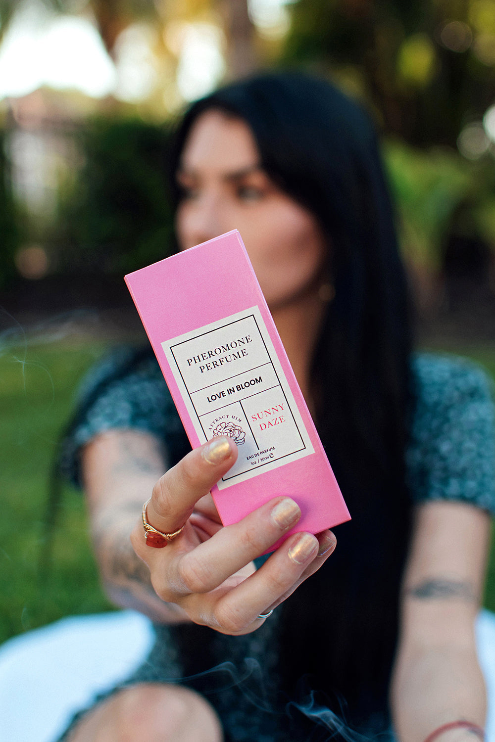 EYE OF LOVE - BLOOM ATTRACT HIM PHEROMONE PARFUM SUNNY DAZE 0.34 OZ.