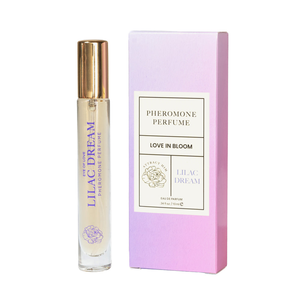 EYE OF LOVE - BLOOM ATTRACT HIM PHEROMONE PARFUM LILAC DREAM 0.34 OZ.