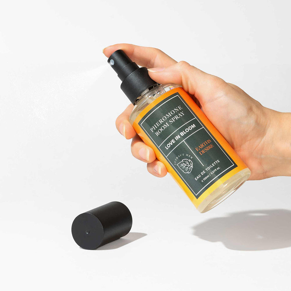 EYE OF LOVE BLOOM ATTRACT HER PHEROMONE ROOM SPRAY EARTHS DESIRE 5 OZ.