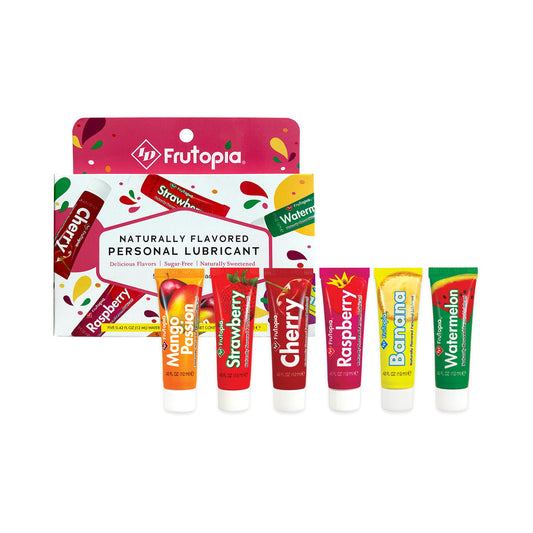 ID LUBRICANTS - ID FRUTOPIA 12ML ASSORTED TUBE 5-PACK