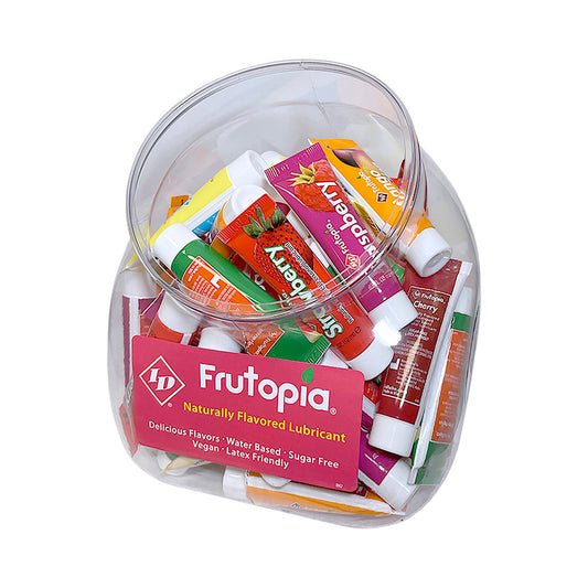 ID LUBRICANTS - ID FRUTOPIA 12ML ASSORTED 72-PIECE DISPLAY BOWL