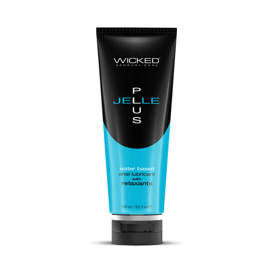 WICKED - JELLE PLUS ANAL LUBRICANT WITH RELAXANTS 8 OZ.