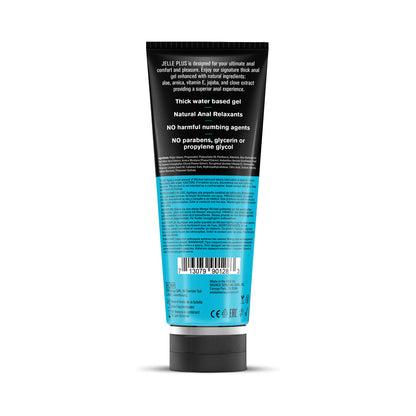 WICKED JELLE PLUS ANAL LUBRICANT WITH RELAXANTS 8 OZ.
