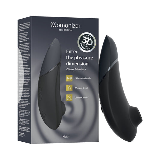 WOMANIZER - NEXT CLITORIAL STIMULATOR BLACK