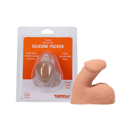 TANTUS - ON THE GO SILICONE PACKER HONEY (CLAMSHELL)