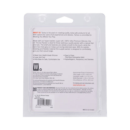 TANTUS - ON THE GO SILICONE PACKER ESPRESSO (CLAMSHELL)