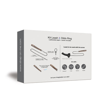 STRAP-ON-ME LEASH AND DILDO RING KIT
